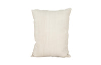 20th Century French Neo-Classical Revival cushion featuring a classic floral basket motif with ribbon detailing