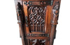 Early century French walnut credenza or hall cupboard in the Neo-Gothic style circa 1900