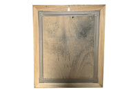 MID CENTURY FRENCH OIL PAINTING 'INTERIOR OF AN ARTISTS STUDIO'