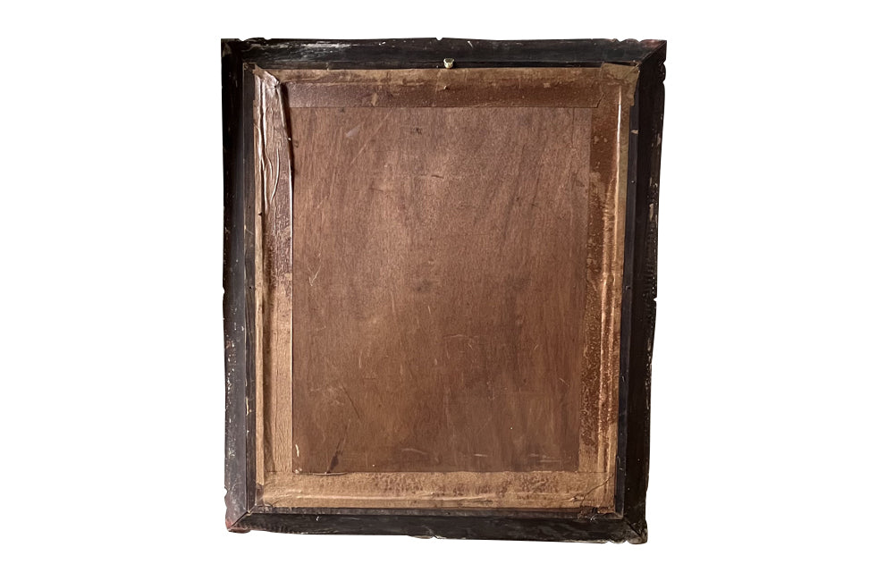 20th Century French Framed Landscape Oil Painting 'Lavender Field, Provence'