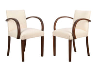 Pair of Art Deco Style bridge chairs