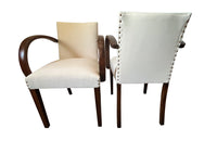 Pair of Art Deco Style bridge chairs