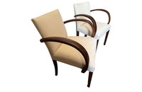 Pair of Art Deco Style bridge chairs