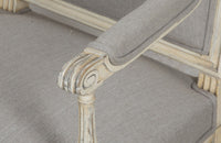 PAIR OF LOUIS XVI REVIVAL ARMCHAIRS