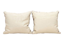 Antique Persian carpet cushions. 19th century. 