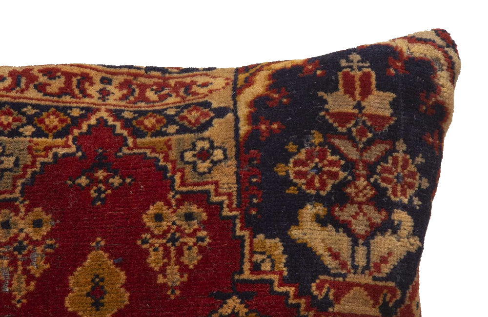Antique Persian carpet cushions. 19th century. 