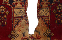 Antique Persian carpet cushions. 19th century. 