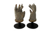 Charming pair of small early 19th Century French polychrome carved hands