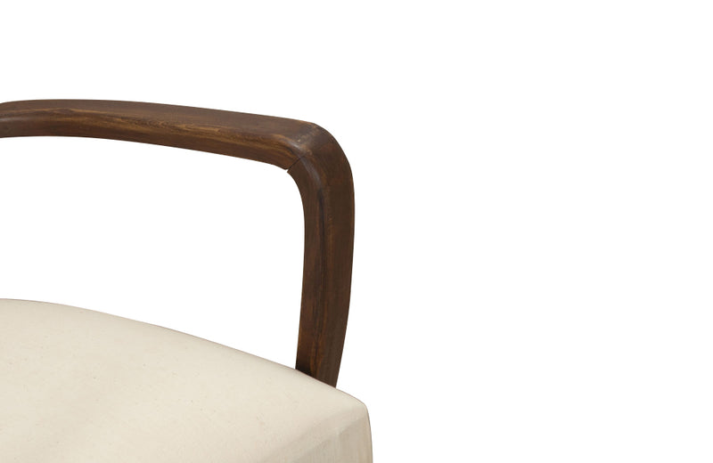 Pair of mid-20th Century French bridge armchairs in the Art Deco style.