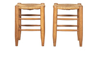 Pair of Charlotte Perriand style stools