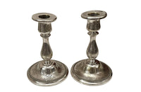Pair of 19th Century French Christofle Maritime Candlesticks