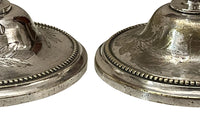 Pair of 19th Century French Christofle Maritime Candlesticks
