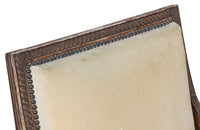 Pair of early 20th Century French Louis XVI Revival open armchairs in the Neo-Classical style.