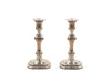 Pair of small 20th Century Spanish, silver candlesticks by Pedro Duran