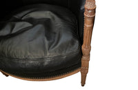 Pair of 19th Century French armchairs in the Directoire style.