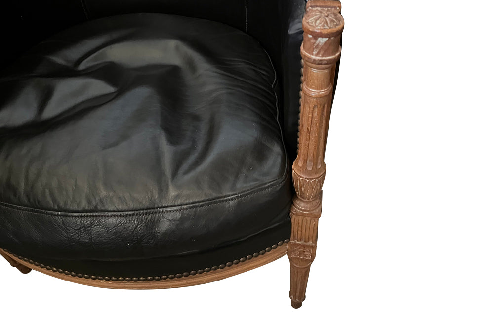 Pair of 19th Century French armchairs in the Directoire style.