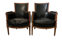 Pair of 19th Century French armchairs in the Directoire style.