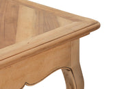 Pair of Mid-Century French Solid Cherrywood Parquetry Top Tables