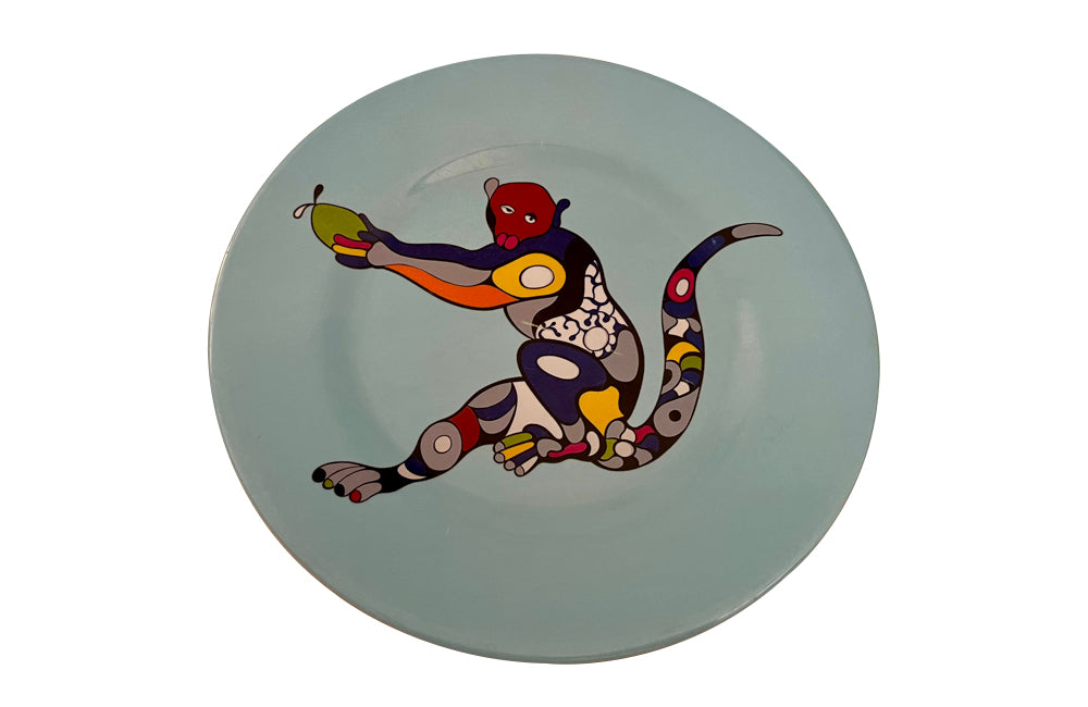 Pair of 20th Century French Niki De Saint Phalle Plates