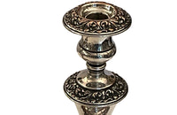 Pair of Early 20th Century French Rococo Revival Silver Plate Candlesticks