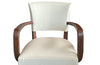 Pair of mid-20th Century French bridge armchairs in the Art Deco style.