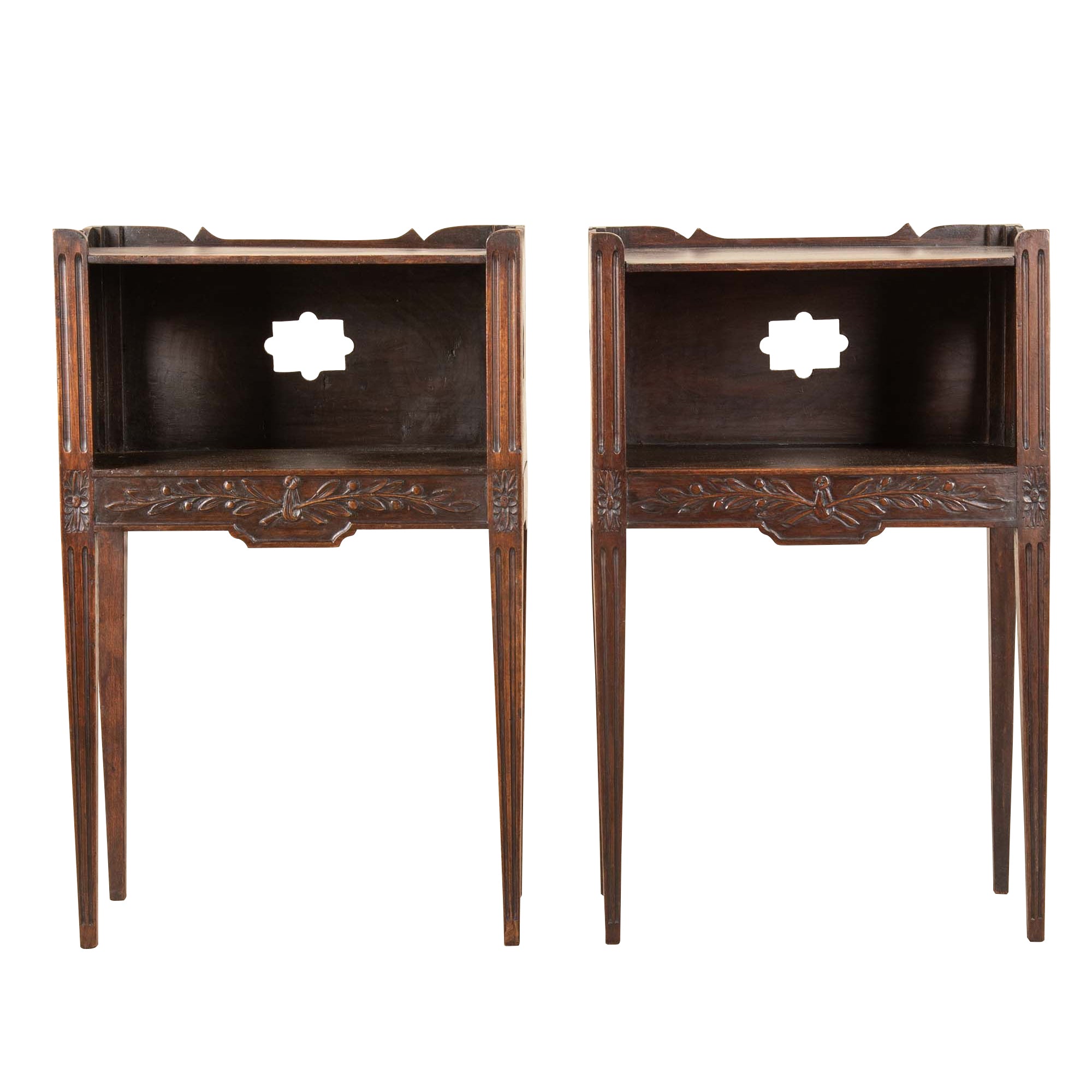 Pair of Early 20th Century French Louis XVI Revival Nightstands