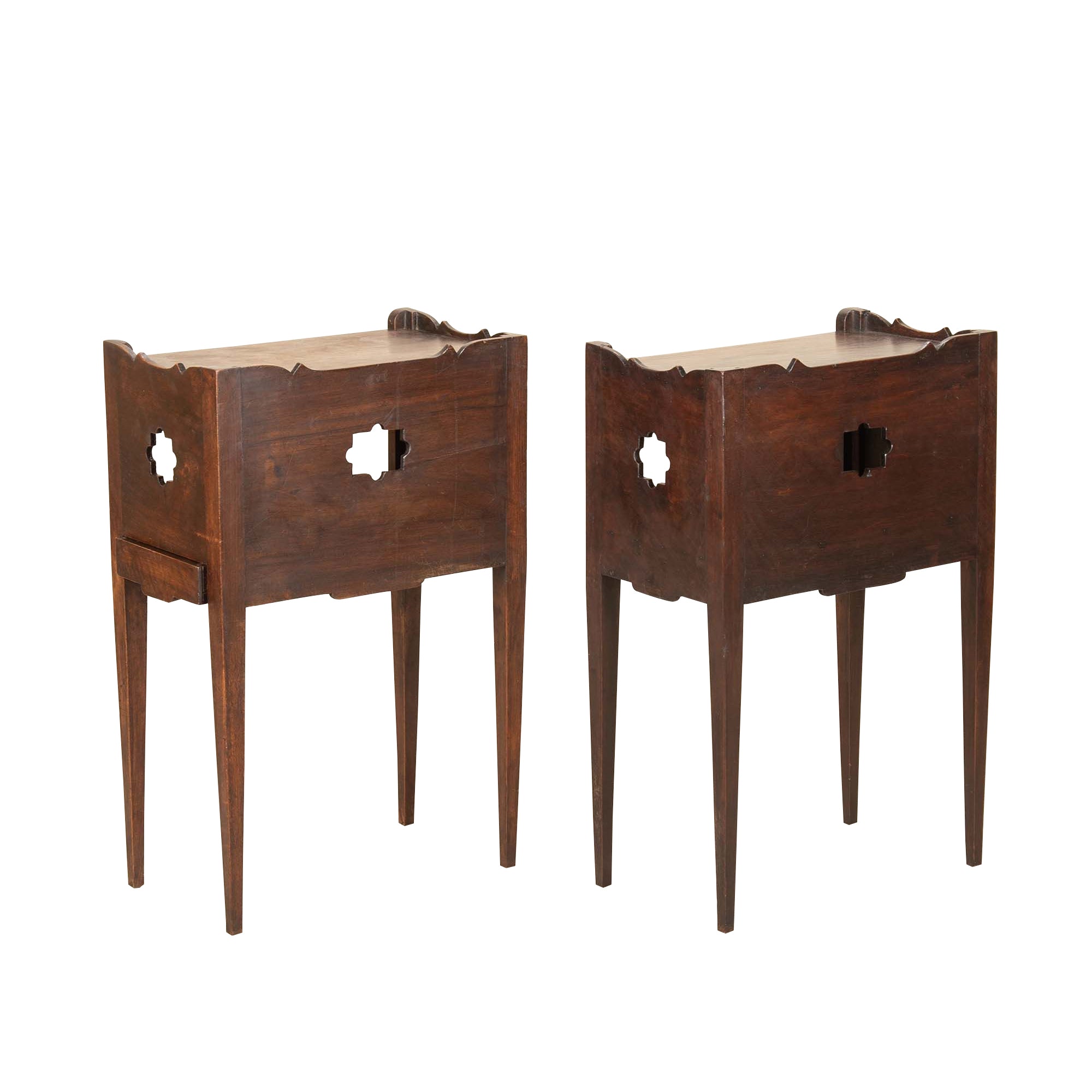 Pair of Early 20th Century French Louis XVI Revival Nightstands