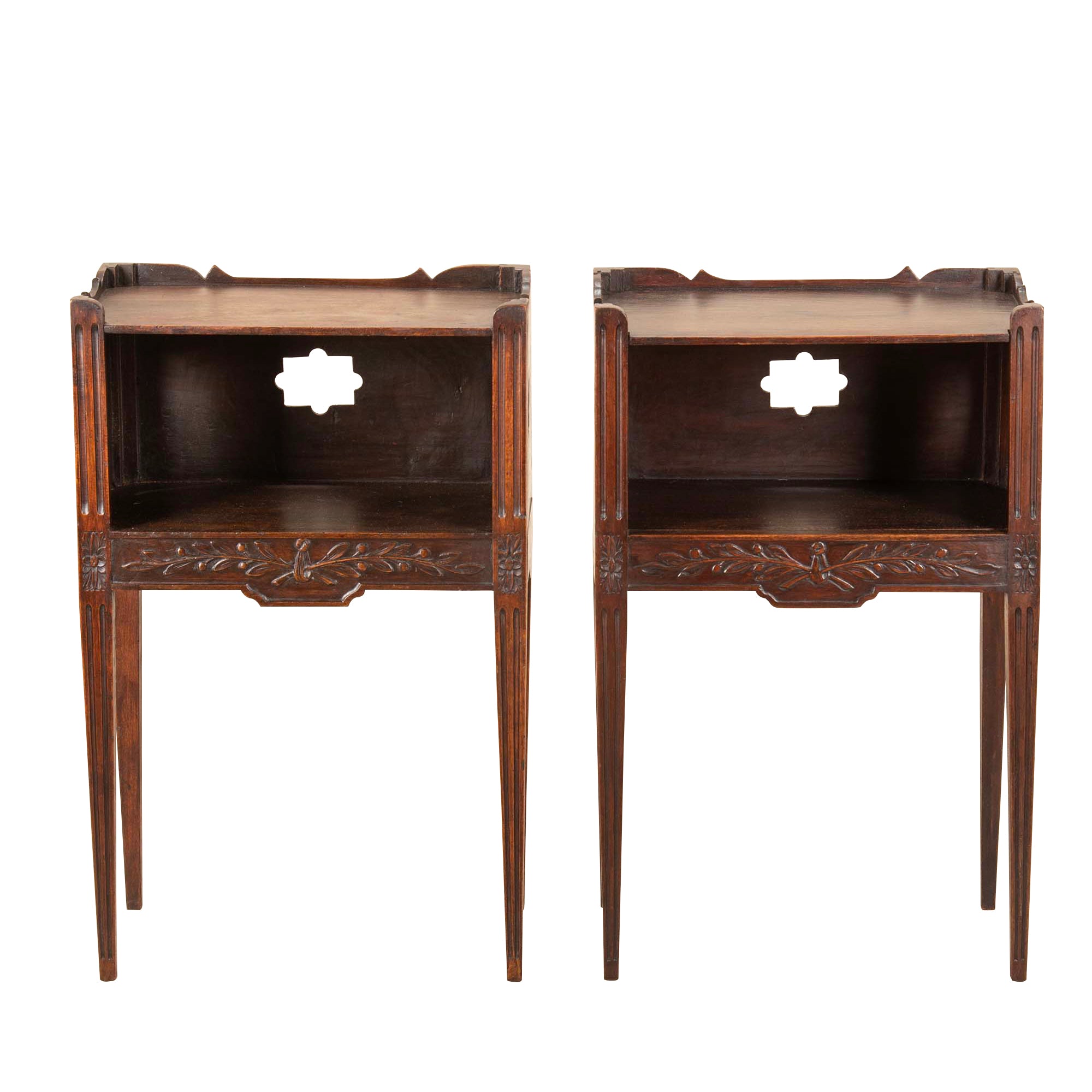 Pair of Early 20th Century French Louis XVI Revival Nightstands