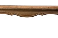 Pair of 20th Century French two-tiered oak shelves.