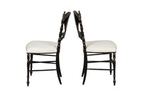 PAIR OF 19TH CENTURY FRENCH CHINOISERIE SIDE CHAIRS