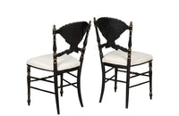 PAIR OF 19TH CENTURY FRENCH CHINOISERIE SIDE CHAIRS