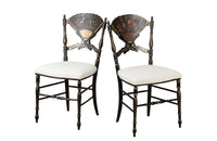 PAIR OF 19TH CENTURY FRENCH CHINOISERIE SIDE CHAIRS
