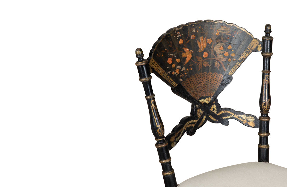 PAIR OF 19TH CENTURY FRENCH CHINOISERIE SIDE CHAIRS