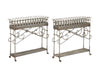 Antique plant stands orangery iron plant stands. French jardiniers 19th century - Garden antiques