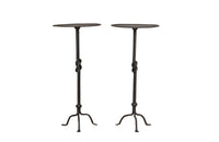 Pair of 20th Century Spanish Hand Wrought Martini Tables