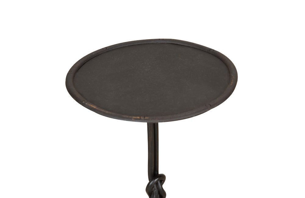 Pair of 20th Century Spanish Hand Wrought Martini Tables