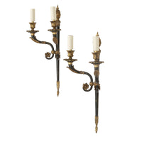 Pair of 20th Century French Empire Revival Wall Lights