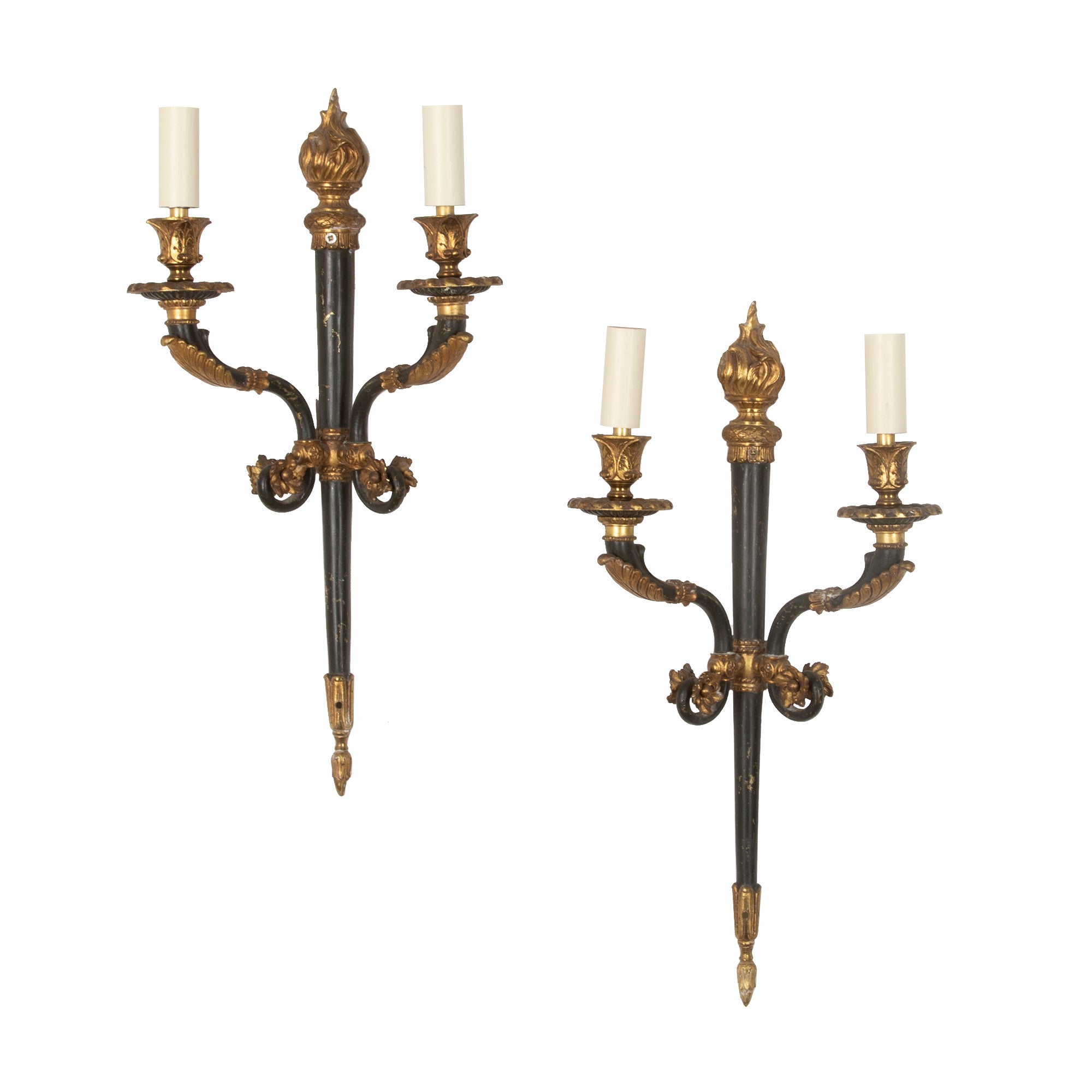 Pair of 20th Century French Empire Revival Wall Lights