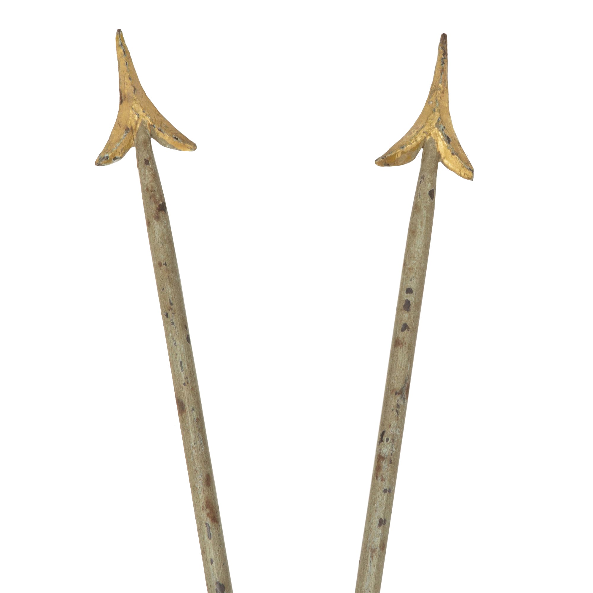 Pair of Exceptional Large 20th Century French Neo-Classical Revival Arrow Wall Lights