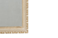 Pair of small 20th Century French carved painted mirrors Circa 1940.