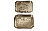PAIR OF EARLY 20TH CENTURY 'SUCHARD' CHOCOLATE ADVERTISING TRAYS