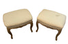 Pretty pair of late 19th Century French stools in the Louis XV style.