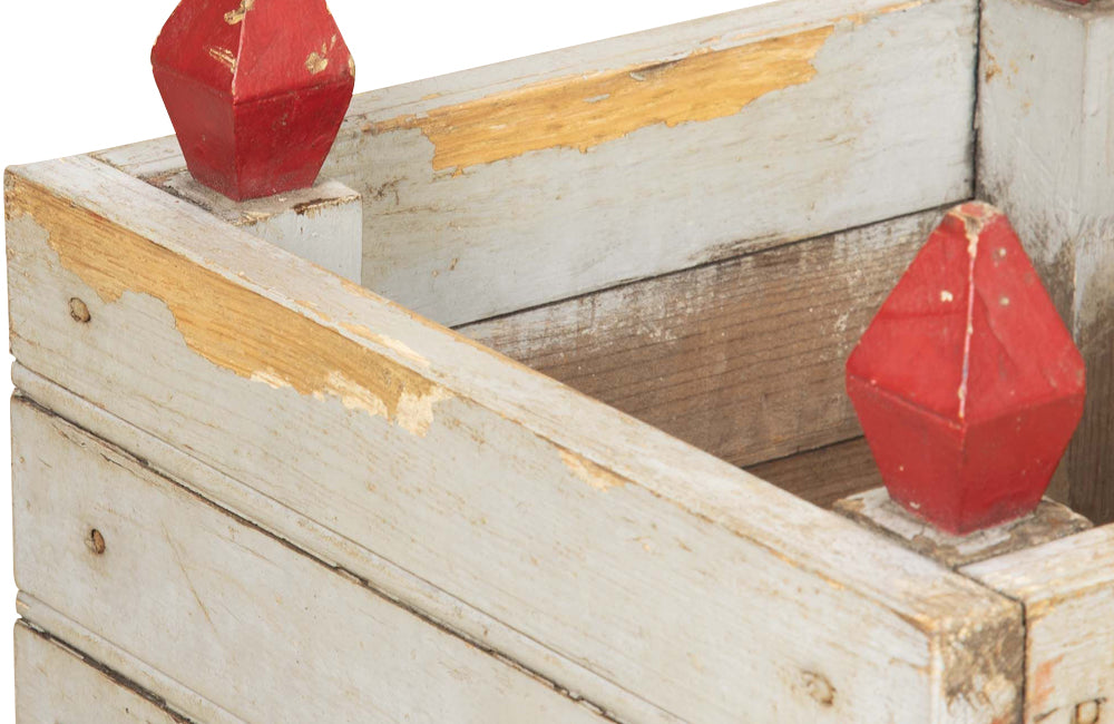 Pair of Mid-Century French Painted Wooden Planters