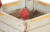 Pair of Mid-Century French Painted Wooden Planters