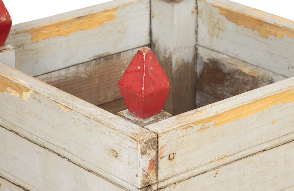 Pair of Mid-Century French Painted Wooden Planters