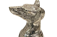 Pair of Mid-Century Italian silver plated stirrup hunting cups