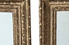 Antique mirrors 1930s with carved painted frames. French antiques