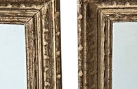 Antique mirrors 1930s with carved painted frames. French antiques
