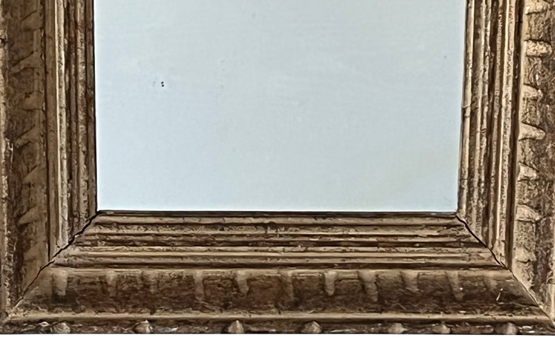 Antique mirrors 1930s with carved painted frames. French antiques