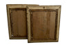 Antique mirrors 1930s with carved painted frames. French antiques